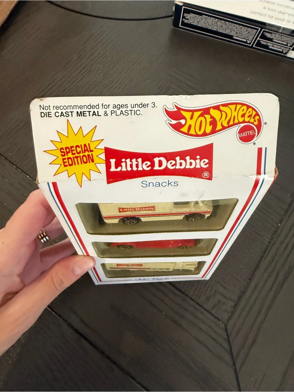 Hot Wheels x Cream Collectible lil Debbie Trucks - Set of 3 from 1994 new in box